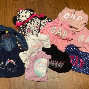Toddler girls clothes bundle size 18months-5/6T.
